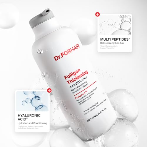 Dr.FORHAIR Folligen Thickening Shampoo & Conditioner Set 16.9oz