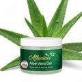 Allurials Pure Aloe Vera Gel 12 oz - Organic & Dermatologist Tested