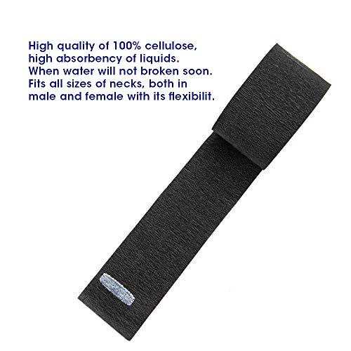 Disposable Paper Neck Strips for Hair Salon - 5 Rolls