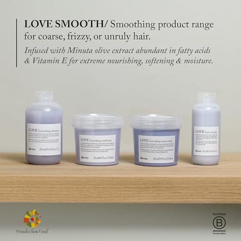 Davines LOVE Smoothing Hair Serum - Anti-Frizz Thermal Protection
