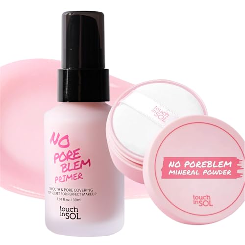 TOUCH IN SOL Pore Eraser Duo - Primer & Setting Powder