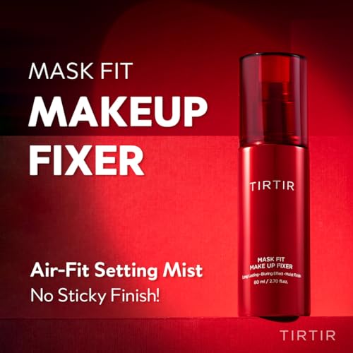 TIRTIR Flawless Duo - Red Makeup Fixer & Pore Prep Primer Set