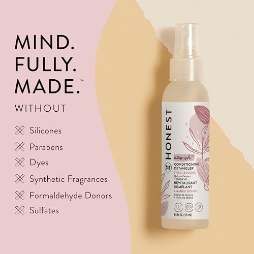 The Honest Company Hair Detangler 3-Pack, 4 fl oz each