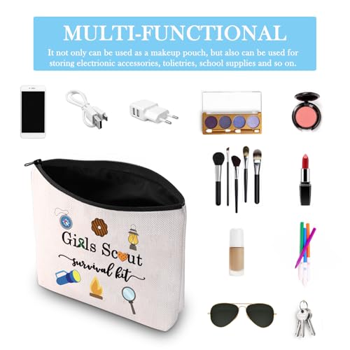GJTIM Scout Leader Gift Survival Kit Funny Zipper Pouch Accessories