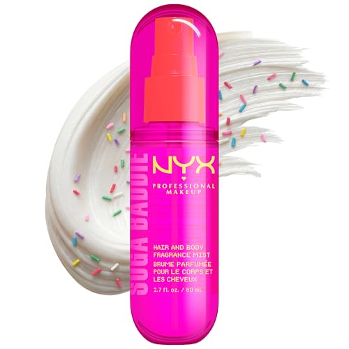 NYX Suga Baddie Vanilla & Whipped Cream Hair & Body Mist - 2.7 fl oz