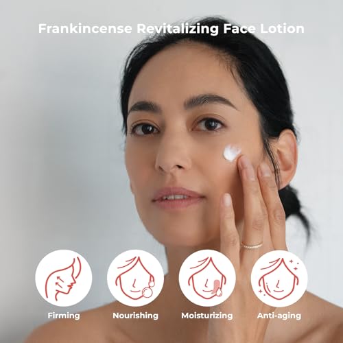 INNA ORGANIC Rejuvenating Lotion, Anti-aging, Wrinkle Care, Fine Lines & Tightening, EWG & COSMOS Certified | Chirstmas gift | Frankincense Essential Oils Infused Skin Care | Luxury Clean Beauty