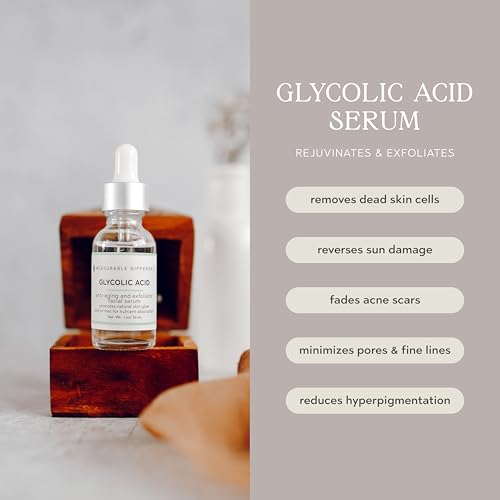 Measurable Difference Youthful Radiance Serum Set with Vitamin C, Hyaluronic Acid, and Peptides - Unveil Vibrant Skin, Diminish Fine Lines and Wrinkles