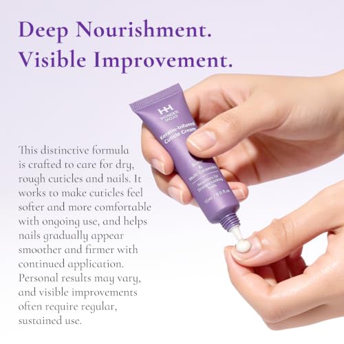 Nail & Cuticle Cream with Keratin & Biotin for Dry Cuticles - 0.5 fl oz