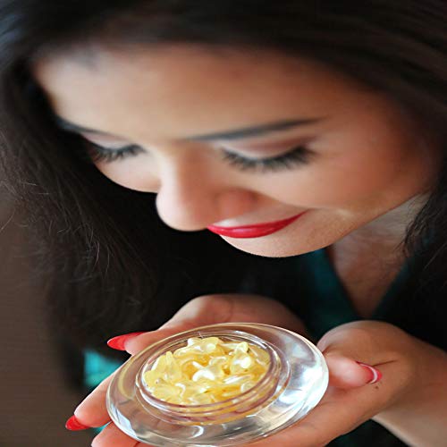 CERAMIDE C CAPSULES - Facial Wrinkle Reducer, Anti Aging Serum Capsules with Vitamin C and E by R0ZGE COSMECEUTICAL, 60 Capsules Age Defying with Antioxidant