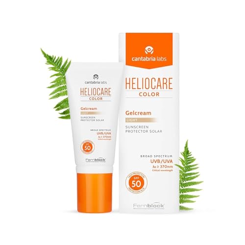 Heliocare Color Gel Cream SPF 50 Tinted Sunscreen - Light Shade