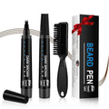 Beard Pencil Filler for Men - Waterproof Beard Pen with Brush