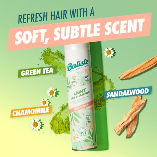 Batiste Light Dry Shampoo Zen Matcha 3.81 oz