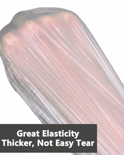 Aquior Disposable Shower Caps 50 Pack - Waterproof Hair