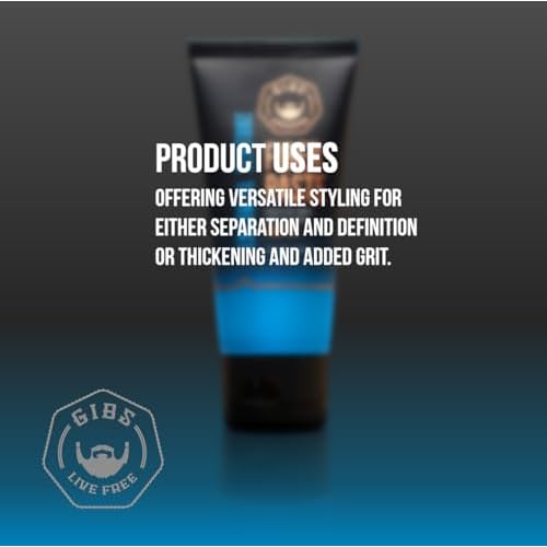 GIBS Grooming Tactical Texture Texturizing Fiber Paste, 3 Fl Oz