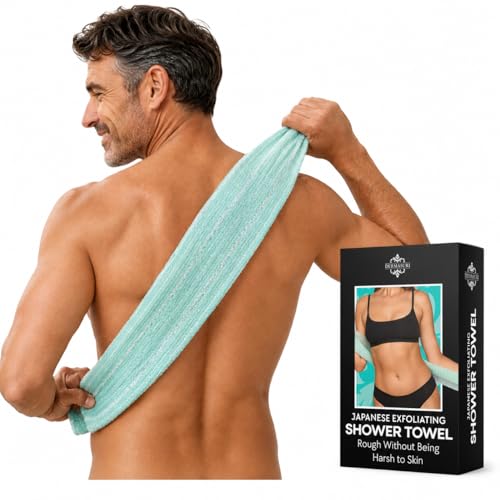 Dermasuri Exfoliating Washcloth - Japanese Body Scrubber