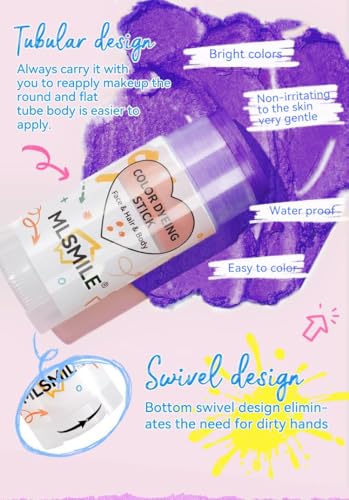 Purple Hair Dye Stick – Temporary Washable Hair Color Wax