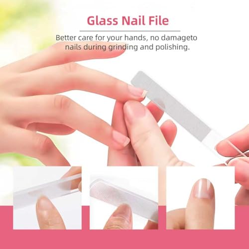 10-in-1 Manicure Kit with Nail Clippers & Glass File