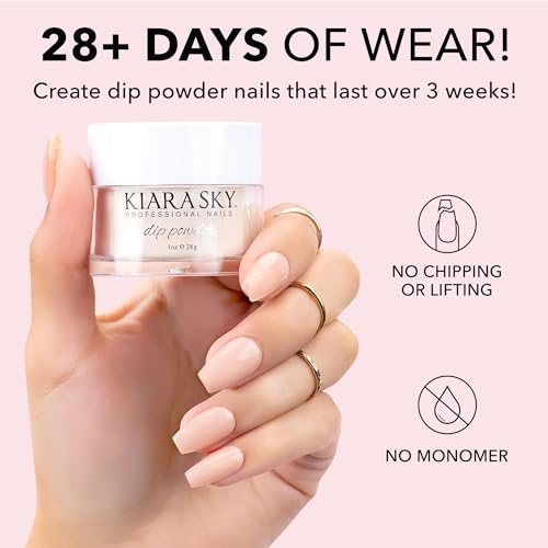 KIARA SKY Dip Base Coat for Nail Dip Powder - Long-Lasting, MMA & HEMA-Free, 15ml