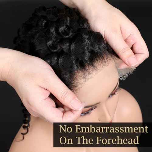 Knots Bleached CindiRiver 2x6 HD Lace Closure Deep Wave Virgin Human Hair With Invisible Real HD Lace, Natural Hairline, Skinlike Lace Frontal Closure Only