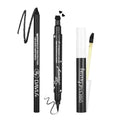 Gothic Makeup Kit - Black Lipstick, Liner & Stamp Eyeliner