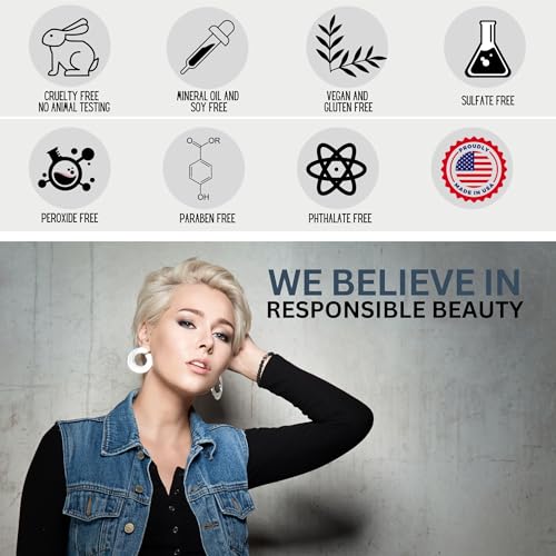 Watercolors Semi Permanent Color Depositing Shampoo. Sulfate & Paraben Free to Maintain & Enhance Hair Color VIOLET WASHE LITER