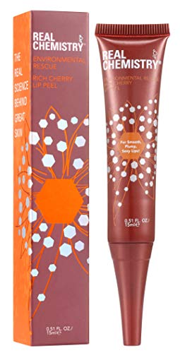 Real Chemistry Cherry Lip Peel - Exfoliating Lip Treatment, 0.5 oz