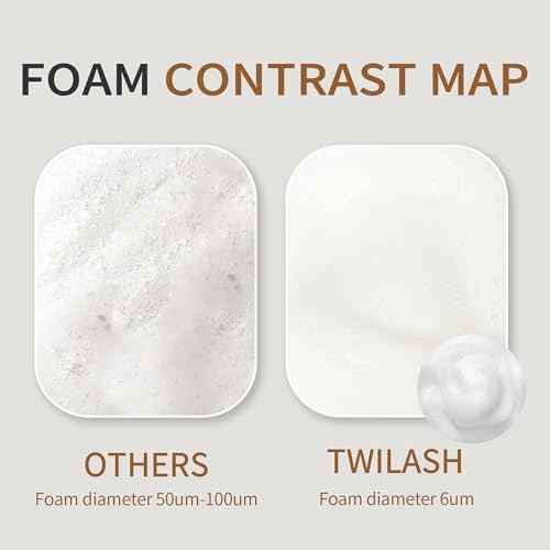 600ml Lash Shampoo Bulk, Eyelash Cleanser for Extensions, Gentle Sodium Cocoyl Alaninate Formula for Sensitive Skin, Non-Irritating Makeup Remover, Best for Salon and Home Use (600ml)