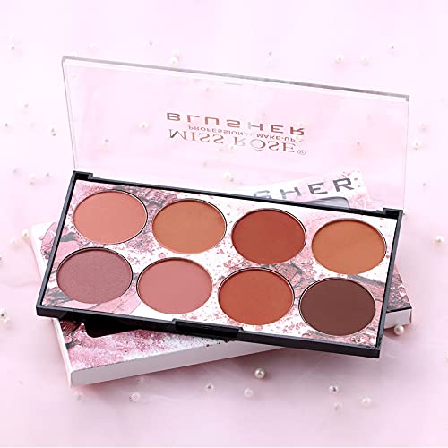 NewBang 8 Colors Blush Palette – Matte & Shimmer