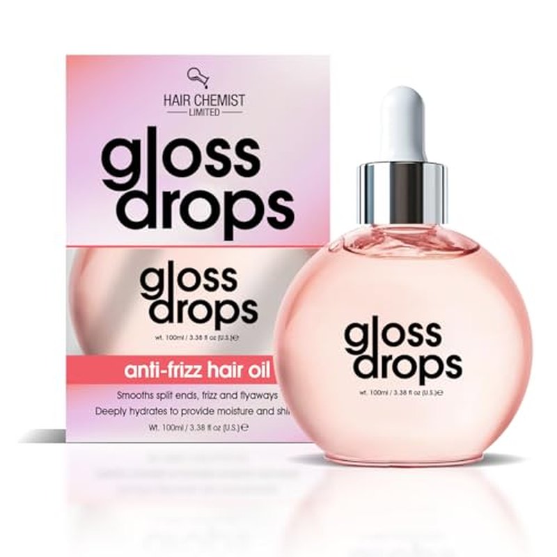 Hair Chemist Gloss Drops Anti-Frizz Hair Oil - 3.38 oz