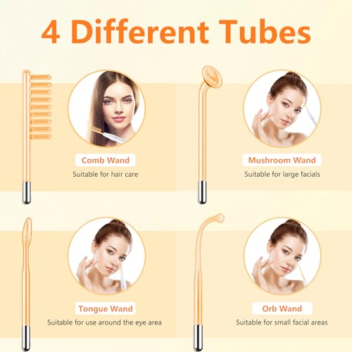 High Frequency Facial Wand for Face Skin Care