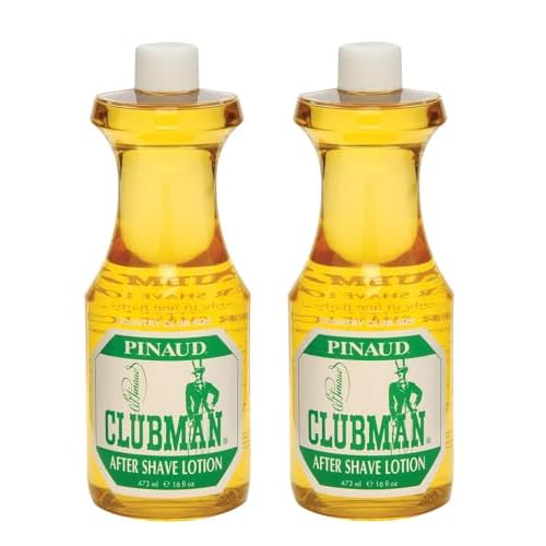 Clubman Pinaud After Shave Lotion ? Soothes Skin After Shaving with Masculine Fragrance, Classic Barbershop Scent, 16 Oz, 2 Pack