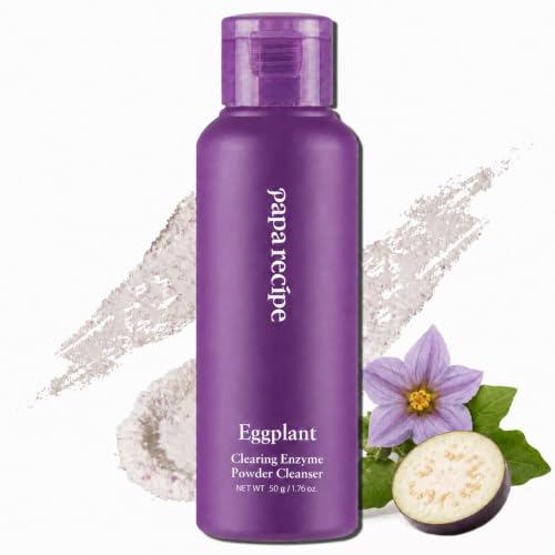 Papa Recipe Eggplant Enzyme Powder Cleanser - Travel-Friendly Foam Wash