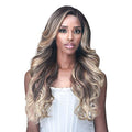 BOBBI BOSS Synthetic Hair 13x4 Deep HD Lace Wig - MLF254 JAEL, Long Curly Hair Wigs with Natural Baby Hair, Safe High Heat Styling (TTROSEMARY)