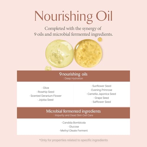 LA MUSE Hydrating Body Cleanser Oil Shower Gel with 9 Oils