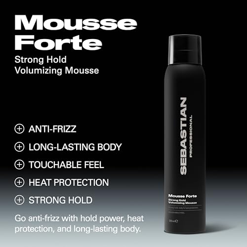 Sebastian Mousse Forte Strong-Hold Volumizing Mousse 6.7 fl oz