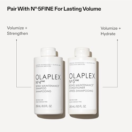 Olaplex N¨¬.5FINE Bond Maintenance¢â Lightweight Volumizing Conditioner: Repairs Damage & Defend Against Future Breakage | For Coily, Curly, Straight, and Wavy
