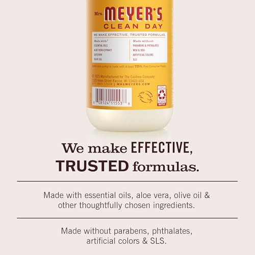 Mrs. Meyer’s Clementine Liquid Hand Soap - 12.5 fl oz, 3 Pack | Gentle, Moisturizing & Garden-Inspired