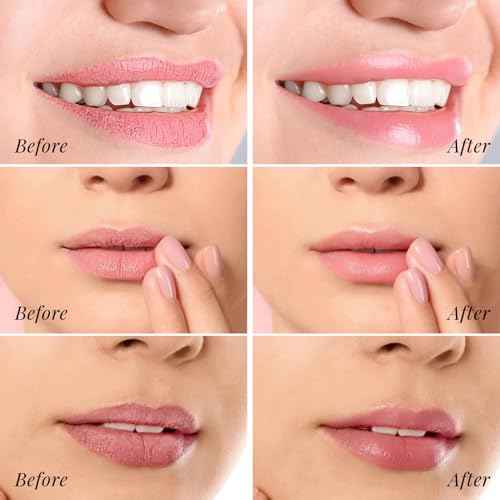 Lip Mask Set, 1 Lip Scrub +3 Overnight Lip Mask, Lip Glowy Balm and Scrub for Women, Exfoliating and Hydrating Dry, Chapped, Crack Lips, 4 Pack Lip Skincare Gift Set