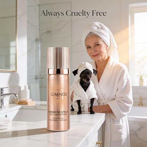 LUMINESS Airbrush Spray Silk Foundation Starter Kit - Medium