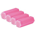 Disposable Micro Cotton Swabs for Lash Extensions - Pink, 400PCS