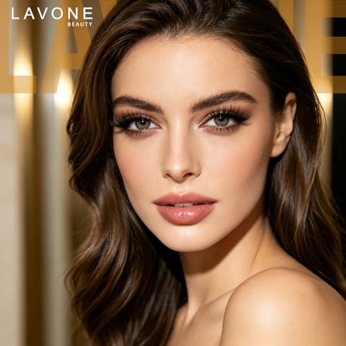 LAVONE DIY Lash Clusters 280PCS Waterproof Natural & Dramatic Eyelash Extensions