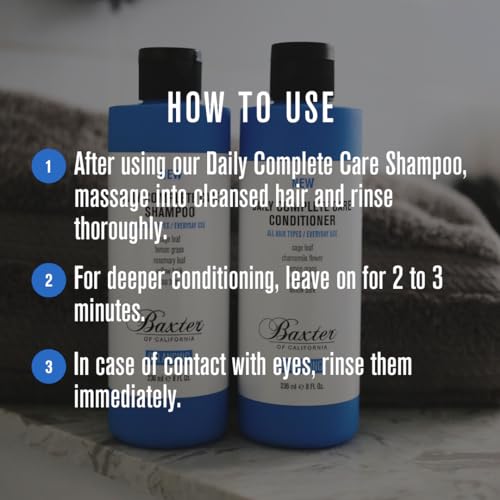 Baxter of California Daily Complete Care Conditioner, 16 Ounces