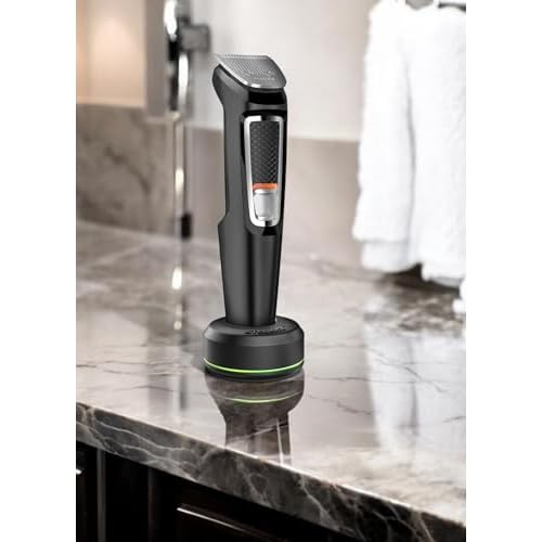 Replacement Charger for Philips Norelco Multi-Groomer Trimmer (Series 3000), Fast Charging Base Stand - USB Powered for Travel (Model MG3740/MG3770)