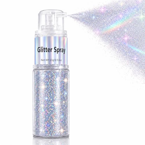 Holographic Body Glitter Spray for Hair & Festivals