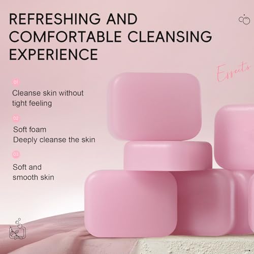 INSEEK Cherry Blossom Bath and Body Gift Set for Women, 9Pcs Bath Gift Sets, Relaxing Home Bath Spa Gifts Set for Self Care, Christmas Birthday Gifts for Mom, Girlfriend, Sister, Female Friends