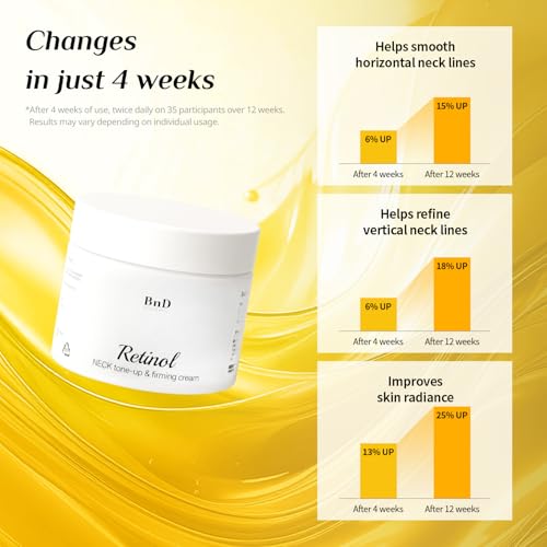 BnD Neck tone-up&firming Cream 1.76oz Neck cream Neck care Tone-up Firming Moisturizing Hypoallergenic Non-greasy Korean beauty