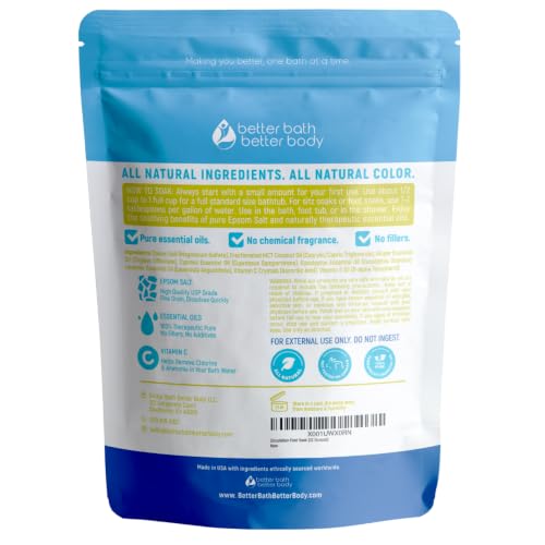 Circulation Foot Soak Epsom Salt 32oz Ginger Cypress