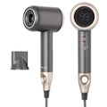 VAGARY Ionic Blow Dryer with Concentrator (Champagne) – Frizz-Free Smooth Hair