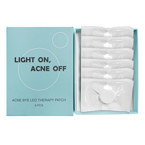 Red Light Therapy Acne Patches 6-Pack Reusable