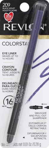 Revlon ColorStay Waterproof Eyeliner Pencil Pack of 2 - Black Violet, 0.01 oz, Smudge-Proof & Long Lasting